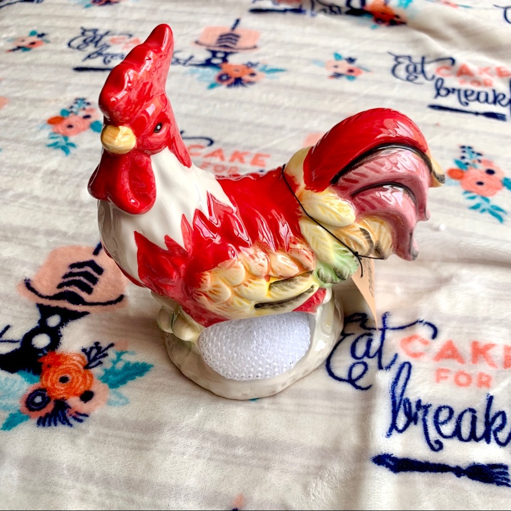 1 LEFT! 🐓 Red Rooster Farmhouse Sponge Holder 🐓 - Picture 4 of 4
